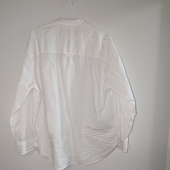 OFFLINE By Aerie - Over Sized Crinkle Button Down Shirt - Picture 9 of 12